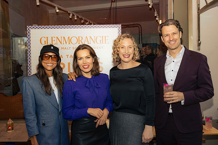Rabea Schif, Thurid Kahl, Gillian Macdonald, Gerrit Zank: Glenmorangie A Tale of Spices (©Foto: Andreas Kusy Photography)